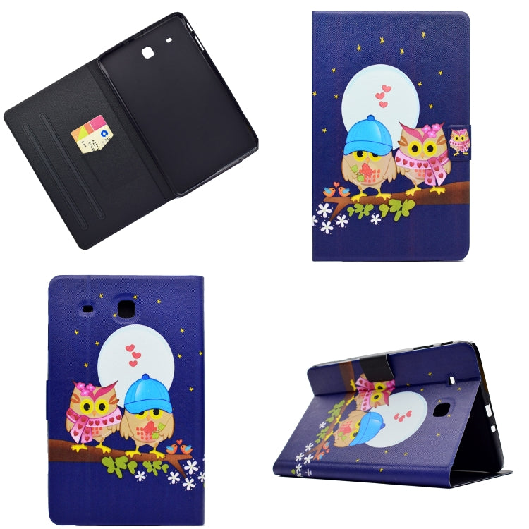 Electric Pressed Left Right Flat Feather Case with Sleep Function Pen Cover & Card Slot & Holder�...
