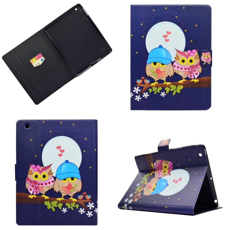 Electric Pressed Left Right Flat Feather Case with Sleep Function Pen Cover & Card Slot & Holder�...