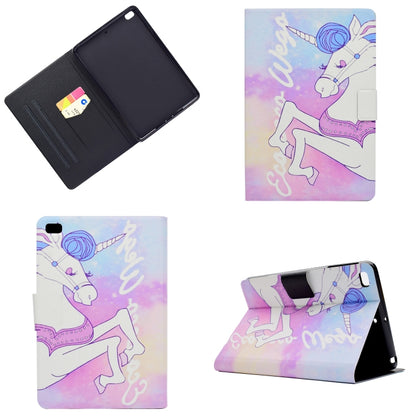 Electric Pressed Left Right Flat Feather Case with Sleep Function Pen Cover & Card Slot & Holder�...
