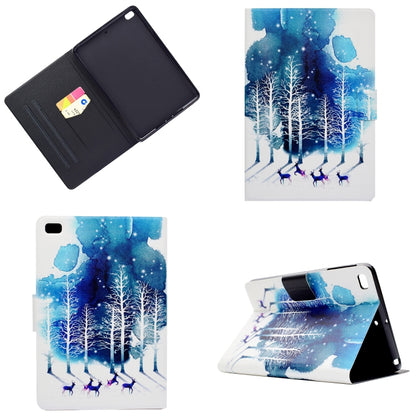 Electric Pressed Left Right Flat Feather Case with Sleep Function Pen Cover & Card Slot & Holder�...