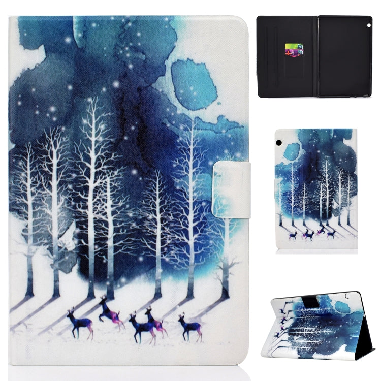 Electric Pressed Left Right Flat Feather Case with Sleep Function Pen Cover & Card Slot & Holder�...