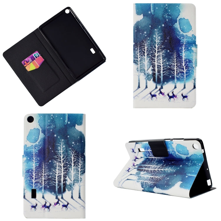 Electric Pressed Left Right Flat Feather Case with Sleep Function Pen Cover & Card Slot & Holder�...