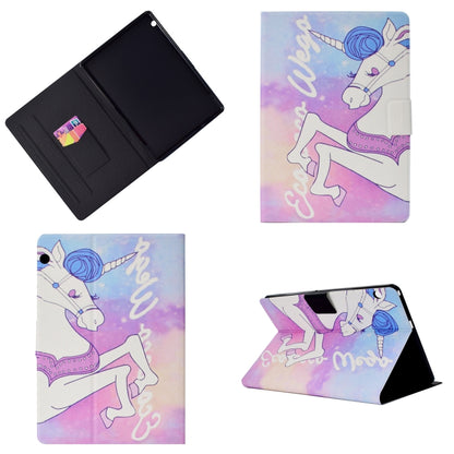 Electric Pressed Left Right Flat Feather Case with Sleep Function Pen Cover & Card Slot & Holder�...