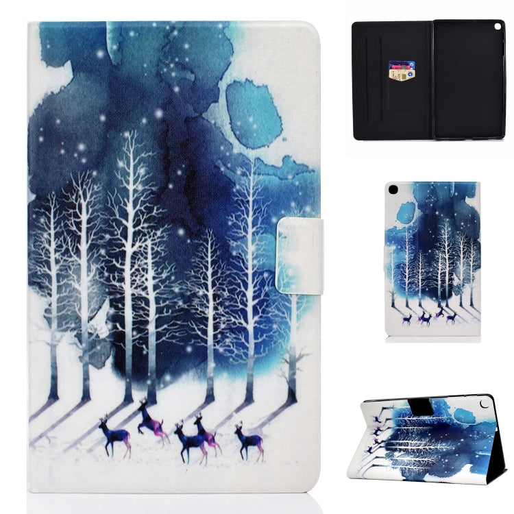 Electric Pressed Left Right Flat Feather Case with Sleep Function Pen Cover & Card Slot & Holder�...