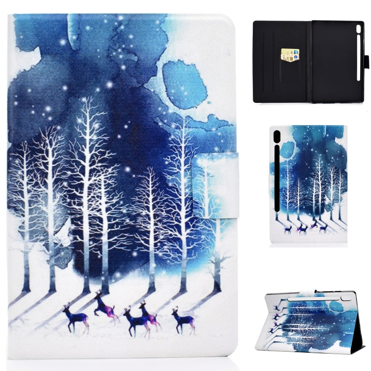 Electric Pressed Left Right Flat Feather Case with Sleep Function Pen Cover & Card Slot & Holder�...