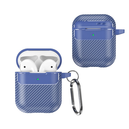 Carbon Fiber Texture Anti-fall Earphone Protective Case, For AirPods 1 / 2, For AirPods 3��������...