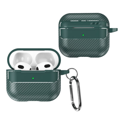 Carbon Fiber Texture Anti-fall Earphone Protective Case, For AirPods 1 / 2, For AirPods 3��������...