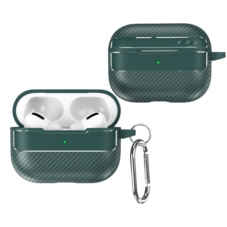 Carbon Fiber Texture Anti-fall Earphone Protective Case, For AirPods 1 / 2, For AirPods 3��������...