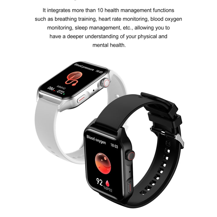 Ochstin 5HK28 1.78 inch Square Screen Silicone Strap Smart Watch Supports Bluetooth Call Function...