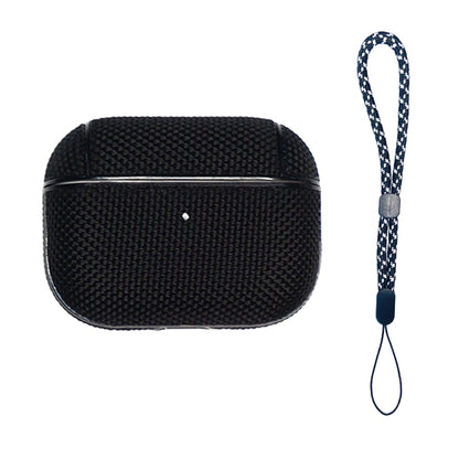Nylon Waterproof Wireless Earphone Case with Lanyard, For AirPods Pro 2