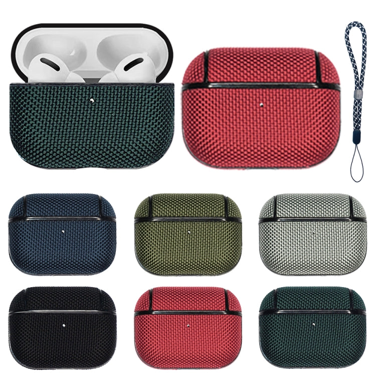 Nylon Waterproof Wireless Earphone Case with Lanyard, For AirPods Pro 2