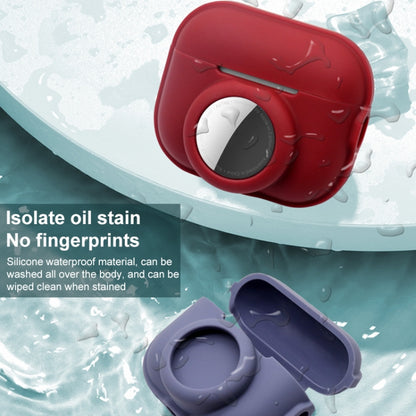 2 in 1 Shockproof Full Coverage Silicone Protective Case, For AirPods Pro 2 / AirTag