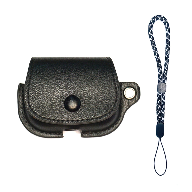 Backpack Style PU Leather Earphone Protective Case with Lanyard, For AirPods 1 / 2, For AirPods P...