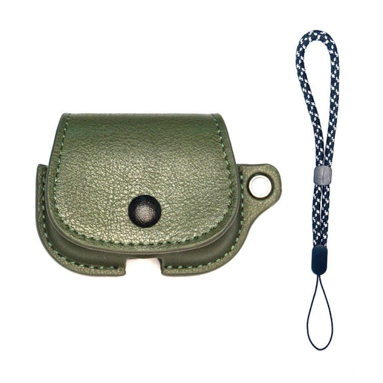 Backpack Style PU Leather Earphone Protective Case with Lanyard, For AirPods 1 / 2, For AirPods P...