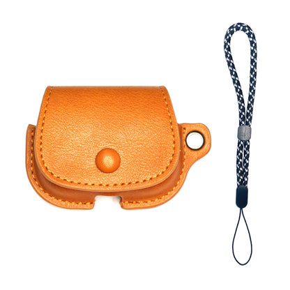 Backpack Style PU Leather Earphone Protective Case with Lanyard, For AirPods 1 / 2, For AirPods P...