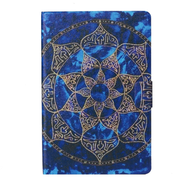 Coloured Drawing Pattern Horizontal Flip Leather Case with Holder & Card Slot & Sleep / Wake-up F...