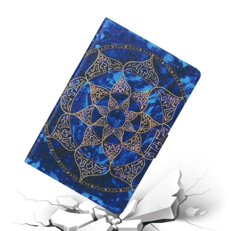 Coloured Drawing Pattern Horizontal Flip Leather Case with Holder & Card Slot & Sleep / Wake-up F...