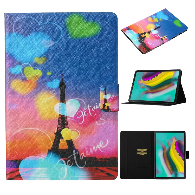 Coloured Drawing Pattern Horizontal Flip Leather Case with Holder & Card Slot & Sleep / Wake-up F...
