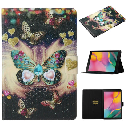 Coloured Drawing Pattern Horizontal Flip Leather Case with Holder & Card Slot & Sleep / Wake-up F...