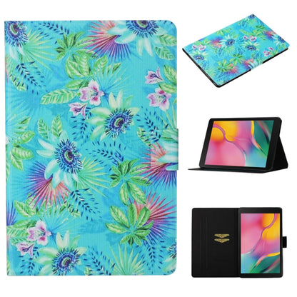 Coloured Drawing Pattern Horizontal Flip Leather Case with Holder & Card Slot & Sleep / Wake-up F...