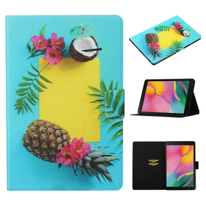 Coloured Drawing Pattern Horizontal Flip Leather Case with Holder & Card Slot & Sleep / Wake-up F...