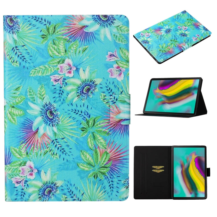 Coloured Drawing Pattern Horizontal Flip Leather Case with Holder & Card Slot & Sleep / Wake-up F...