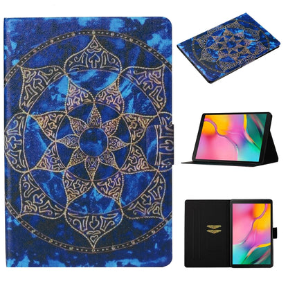 Coloured Drawing Pattern Horizontal Flip Leather Case with Holder & Card Slot & Sleep / Wake-up F...