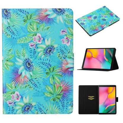 Coloured Drawing Pattern Horizontal Flip Leather Case with Holder & Card Slot & Sleep / Wake-up F...