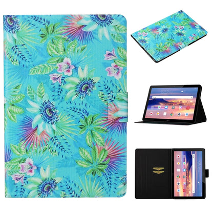 Coloured Drawing Pattern Horizontal Flip Leather Case with Holder & Card Slot & Sleep / Wake-up F...