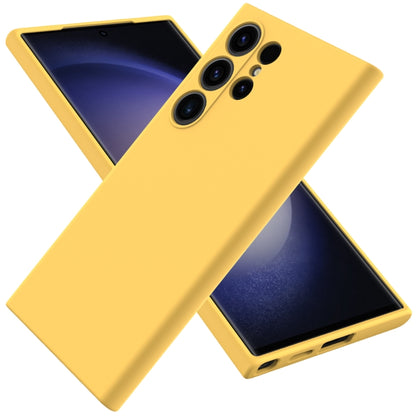 Solid Color Liquid Silicone Dropproof Full Coverage Phone Case