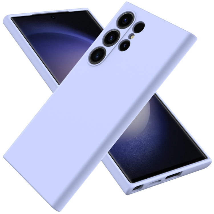 Solid Color Liquid Silicone Dropproof Full Coverage Phone Case