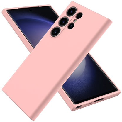 Solid Color Liquid Silicone Dropproof Full Coverage Phone Case