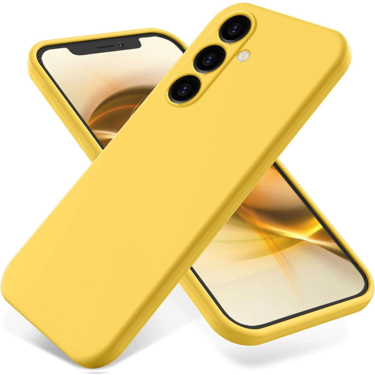 Solid Color Liquid Silicone Dropproof Full Coverage Phone Case