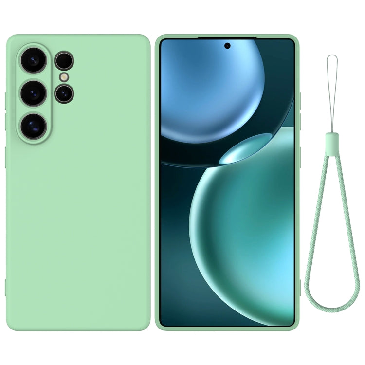 Solid Color Liquid Silicone Dropproof Full Coverage Phone Case