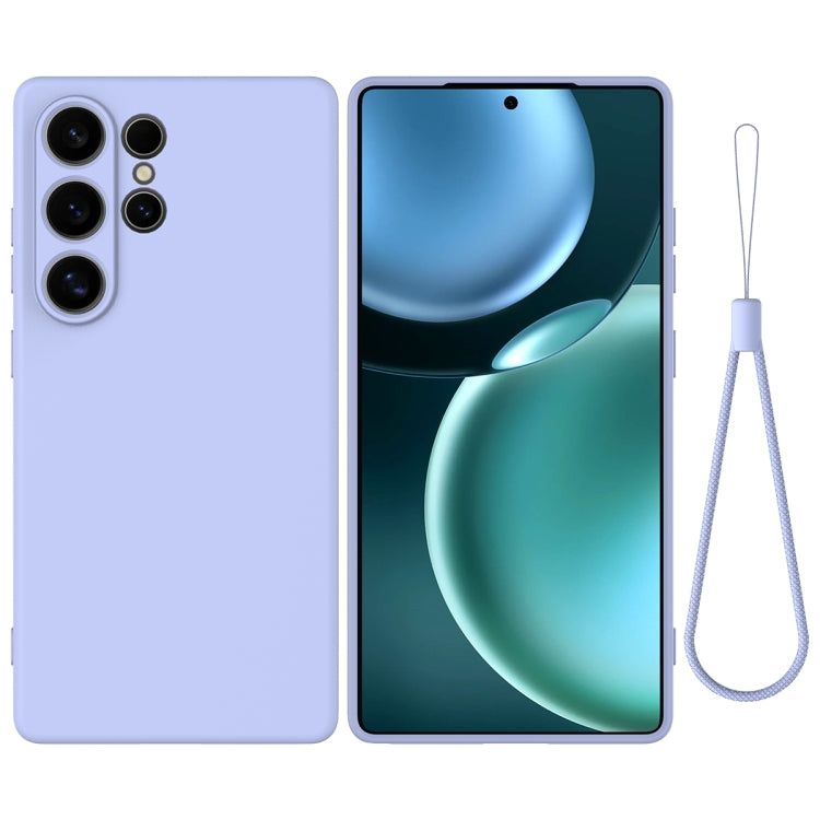 Solid Color Liquid Silicone Dropproof Full Coverage Phone Case
