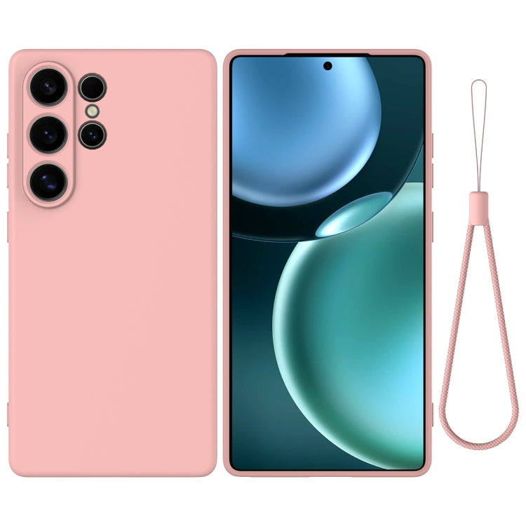 Solid Color Liquid Silicone Dropproof Full Coverage Phone Case