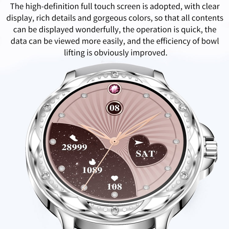 1.2 inch Waterproof Smart Steel Strap Wristband