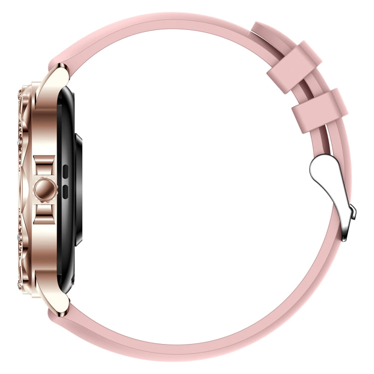 1.2 inch Waterproof Smart Silicone Strap Wristband