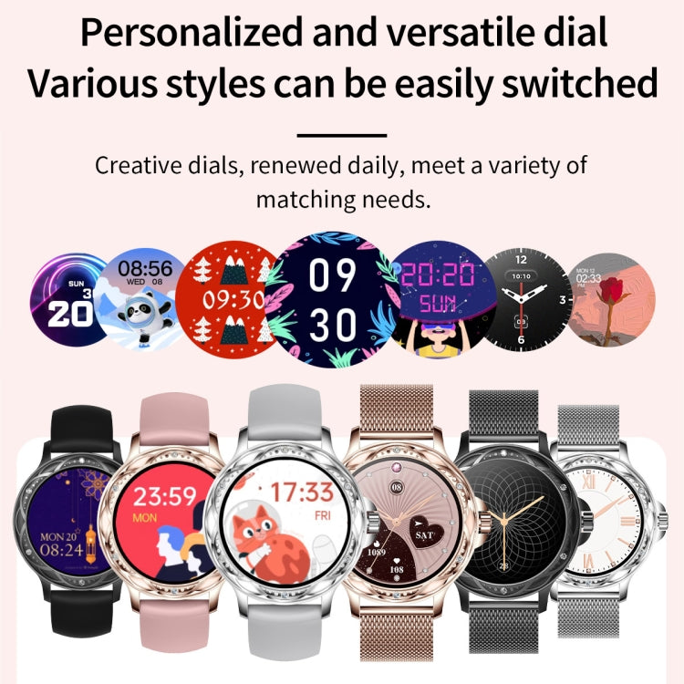 1.2 inch Waterproof Smart Silicone Strap Wristband