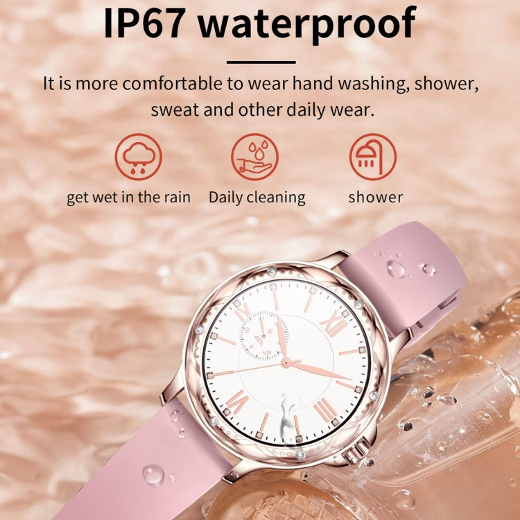 1.2 inch Waterproof Smart Silicone Strap Wristband