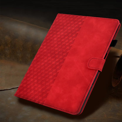 For Samsung Galaxy Tab A 10.1 T510 / T515 2019 Rhombus Embossed Leather Tablet Case��������������...