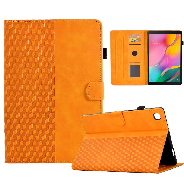 For Samsung Galaxy Tab A 10.1 T510 / T515 2019 Rhombus Embossed Leather Tablet Case��������������...