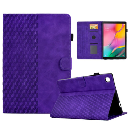 For Samsung Galaxy Tab A 10.1 T510 / T515 2019 Rhombus Embossed Leather Tablet Case��������������...