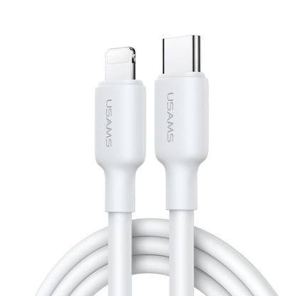 USAMS US-SJ610 U84 PD20W USB-C / Type-C to 8 Pin Charging Data Cable, PD20W 8 Pin 1m, PD20W 8 Pin...