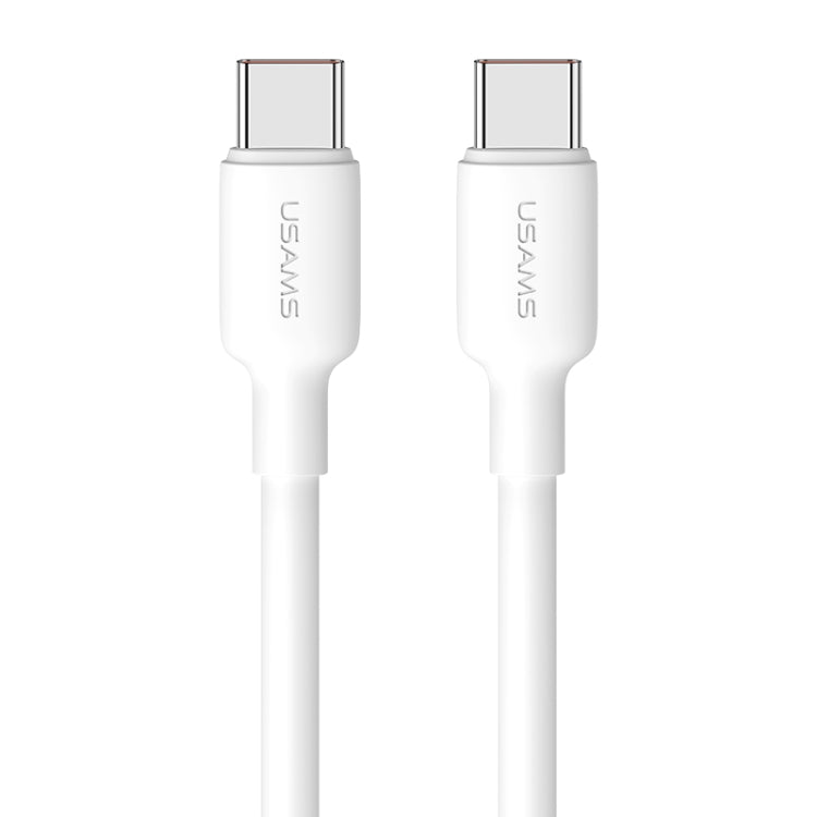 USAMS US-SJ613 U84 PD100W USB-C / Type-C to USB-C / Type-C Charging Data Cable, Type-C 1m, Type-C...