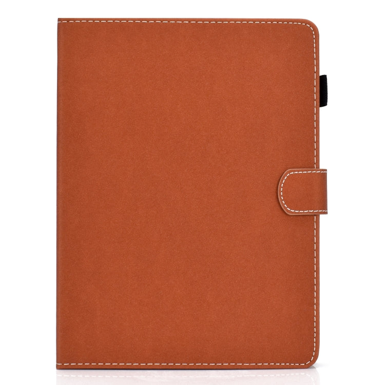 Solid Color Tablet PC Universal Magnetic Horizontal Flip Leather Case with Card Slots & Holder���...