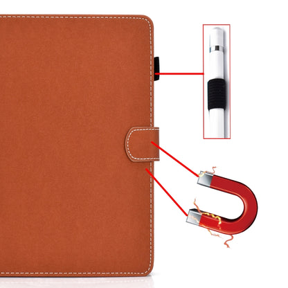 Solid Color Tablet PC Universal Magnetic Horizontal Flip Leather Case with Card Slots & Holder���...