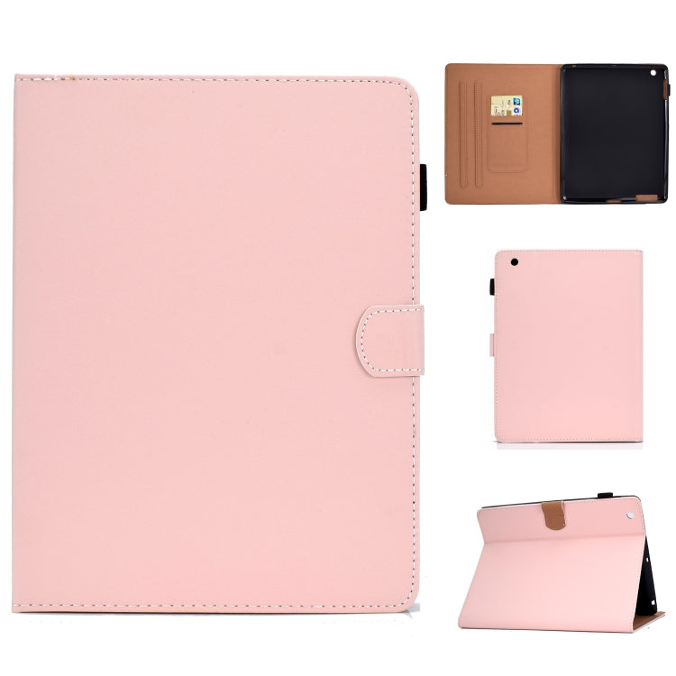Solid Color Tablet PC Universal Magnetic Horizontal Flip Leather Case with Card Slots & Holder���...
