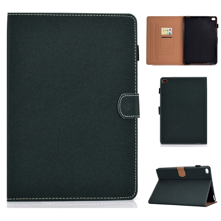 Solid Color Tablet PC Universal Magnetic Horizontal Flip Leather Case with Card Slots & Holder���...