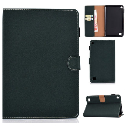 Solid Color Tablet PC Universal Magnetic Horizontal Flip Leather Case with Card Slots & Holder���...